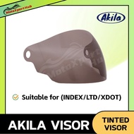 Akila Motorcycle Tinted Visor for INDEX / LTD / XDOT index visor Sgv ltd visor