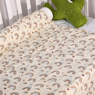 Happyflute ผ้าห่มผ้ามัสลินห่อตัวสำหรับทารกแรกเกิดผ้าใยไผ่ฤดูร้อนผ้าห่มเตียงผ้าห่มน่ารักสำหรับเด็ก