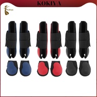 [kokiya] 1 Pair Professional Equine Horse Horse Exercise Jumping Boots, Tendon Leg Support Boots for