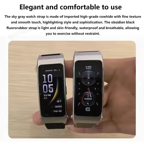 Huawei TalkBand B7 smart Bluetooth headset heart rate blood oxygen health monitoring running sports 