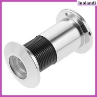 luolandi  Peephole Viewer Plate Home Door Security Cat Eye Mirror Monitor Camera Universal Stainless Steel Glass