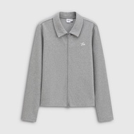 Gap | คาร์ดิแกนถักคอซิปพร้อมโลโก้ปัก