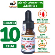 Combo 10 Lọ Thuốc Diệt Kiến Gián Sinh Học ANBIO+ Chai 10ml Xuất xứ Việt Nam