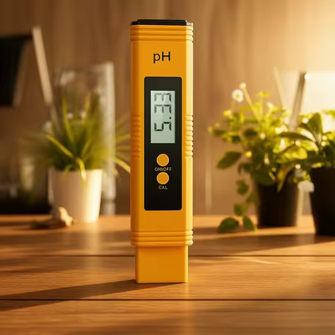 PH Meter Digital PH Tester 0.01 High Accuracy PH Meter for Water 0-14 PH Measurement Range for Drink