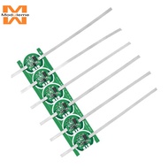 BMS Protection Board with Solder Belt for 1S 3.2V 3.7V 21700 Li-ion Lithium Battery Cell Kit