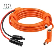 .Solar Connector to DC7909/8020 Male Plug Extension Cord, Solar Panel to DC 8mm Adapter Cable 2m, Ti