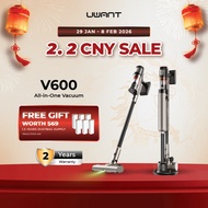 Uwant V500 / V600 Auto Empty Station Vacuum Cleaner | 31kPa Powerful Suction | Dust Tank Scraper | L