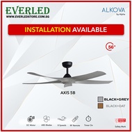 [Installation Available] ALPHA Axis 5B 56" DC Ceiling Fan (with Remote)