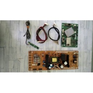 (AC603) Sharp LC-32L400M-BK Mainboard, Powerboard, Inverter, Cables. TV Spare Part