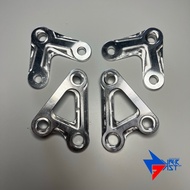 Fastening The Machine KR Engine Mount Set Aluminum Engraved Pattern (1 Set/4 Pieces)