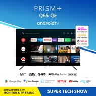 PRISM+ Q65 Quantum Edition | 4K Android TV | 65 inch | Quantum Colors | Google Playstore | Inbuilt Chromecast | HDR10