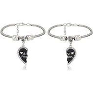 Matching Bracelet Best Friend Bracelet Best Friend Bracelet Two Birthday Christmas Graduation Gift B