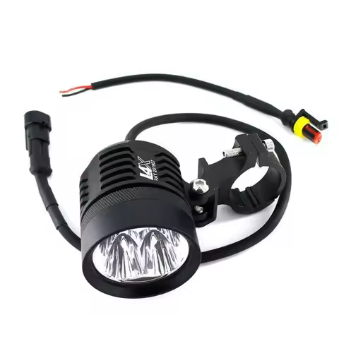 2PCS for 12V Universal L6X Headlight LED Motorbike 8000LM Moto Spotlight Waterproof Flash Fog Spot M