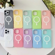 Foreign Trade Jelly Magnetic Two-in-One Frosted Suitable for iPhone17Promax Skin Feel Apple 16 Phone