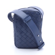 【二手】Bottega BOTTEGA VENETA單肩包/手拿包/手機袋，編織工藝，729296，海軍藍皮革，編織手機套