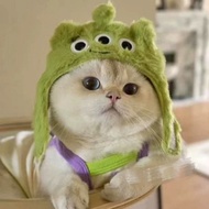 Pet Bear Hat Cat Funny Headgear Halloween Dog Costume Hat