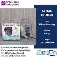 Latest Atman Hf-0100 Hang-On Filter Hob Hanging Aquarium Hanging Filter