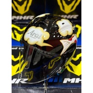 HELMET ARAI RAM3 KOI HITAM PREMIUM