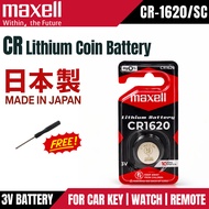 MAXELL CR1620 Lithium 3V Coin Batteries,Lithium BatterI 3V Remote Car Watch