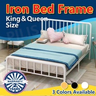 Steel bed frame metal bed frame single bed double bed bed frame small large bed frame metal solid high load-bearing iron bed