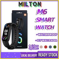 M6 Smart Watch Waterproof Fitness Watch Smart Band Jam Digital Smartwatch Bluetooth Jam Tangan Wanit