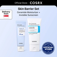 [COSRX] (NEW) Skin Barrier Set (The Ceramide Skin Barrier Moisturizer 80ml + Ultra Light Invisible S
