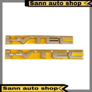 Original Chrome I-VTEC Writing Emblem for Honda Jazz Brio HR-V BR-V Original IVTEC Writing Emblem