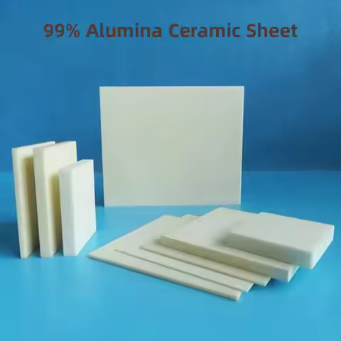 Alumina Ceramic Board High Temperature Resistant Customized 99 Alumina Ceramic Sheet Insulated Corun