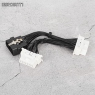 IESPOIR1T1 OBD2 Splitter Cable, 16 Pin ABS OBD2 Extension Cable, Plug And Play 1 to 2 Splitter Diagn