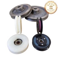 定滑輪 滾輪 尼龍輪 陶瓷輪 皮帶輪 光桿排線器配件 過線輪導線輪