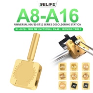 RELIFE RL-067B Multifunctional small ironing table suitable for A8-A16 chip removal