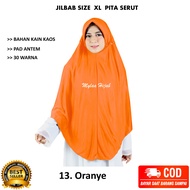XL SERUT DEWASA MYLAA HIJAB JILBAB HIJAB BERGO KERUDUNG krudung Instan bahan kaos untukANAK SEKOLAH 