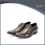 ALAIN DELON Mens Shoes -PU Leather- 202420-BE3-33P-COFFEE-Business
