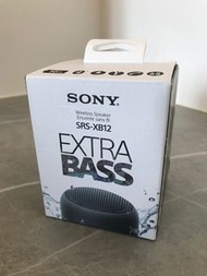 索尼藍牙喇叭Sony SRS-XB12(黑)
