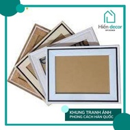 Cheap Korean-style photo frames and wall picture frames of all sizes A3, A4, A5