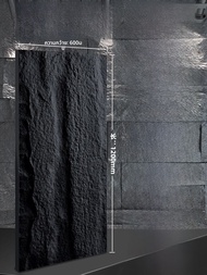 Wall Sticker PU Stone Skin 3D สไตล์โมเดิร์นเรียบง่ายสำหรับตกแต่งพื้นหลังของร้านอาหารกลางแจ้ง อุปกรณ์