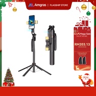 Amgras AILink Ⅳ Ultra Face Tracking Gimbal stabilizer tripod selfie stick 1900mm stretchable 360°rot
