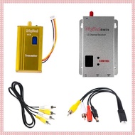 (FUMT) 1.2G 1.5W FPV VTX VRX 8CH 1500Mw Audio Video Transmitter Receiver for FPV RC Quadcopter Drone