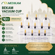 High Quality Cup Bekam(10pcs) cupping Pakai Buang Disposable Cup一次性拔罐 气罐 真空罐
