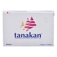 Tanakan Standardized Gingko Biloba Extract Tablets