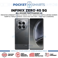 [Special Promo] Infinix Zero 40 5G (256GB ROM | 12GB RAM) 1 Year Infinix Malaysia Warranty