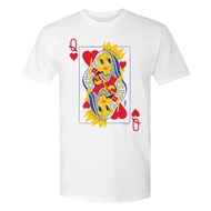 Looney TUNES TWEETY BIRD QUEEN OF HEARTS ADULT T-SHIRT PREMIUM DISTRO T-SHIRT