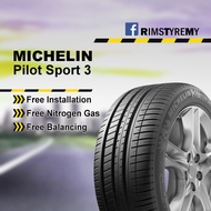 195/50R15 - Michelin Pilot Sport 3 PS3 - (Promo21) 195 50 15 inch Tyre Tire Tayar  ( Free Installation )