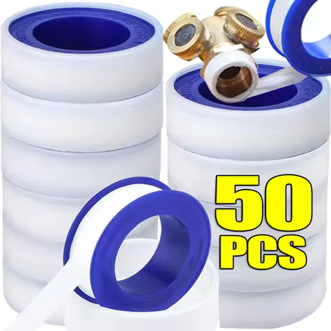 PTFE Sealant Tape Industrial Sealant Tape Sink Drain Pipe Thread Duct Tapes Gas Plumbing Water Pipe