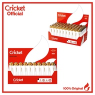Cricket Original White Gold Series Lighter  (50 pack for wholesale)