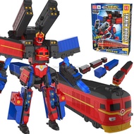 Original 3 IN 1 China High-Speed Railway Super Train Robot Transformation Toy Deformation Train Acti