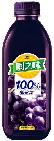 【統一】園之味100%果汁 葡萄PET 900ml(冷藏專區需滿$399才能出貨)