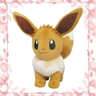 San-ei Boeki Pocket Monster ALL STAR COLLECTION Eevee (Female Form) (S) W15×D22×H21cm Plush Toy Poké