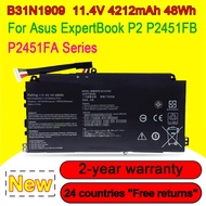 B31N1909 For ASUS ExpertBook P2 P2451FA-EK0009 EB0354R P2451FB-1A Series Laptop Battery 3ICP7/60/80 