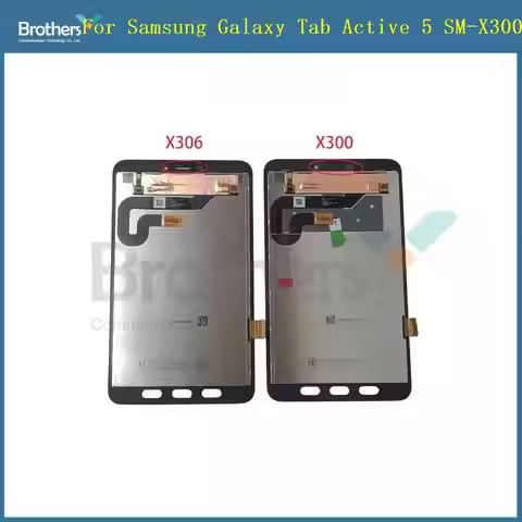 8.0" For Samsung Galaxy Tab Active 5 SM-X300 SM-X306 X300 X306B LCD Display Screen Touch Digitizer A